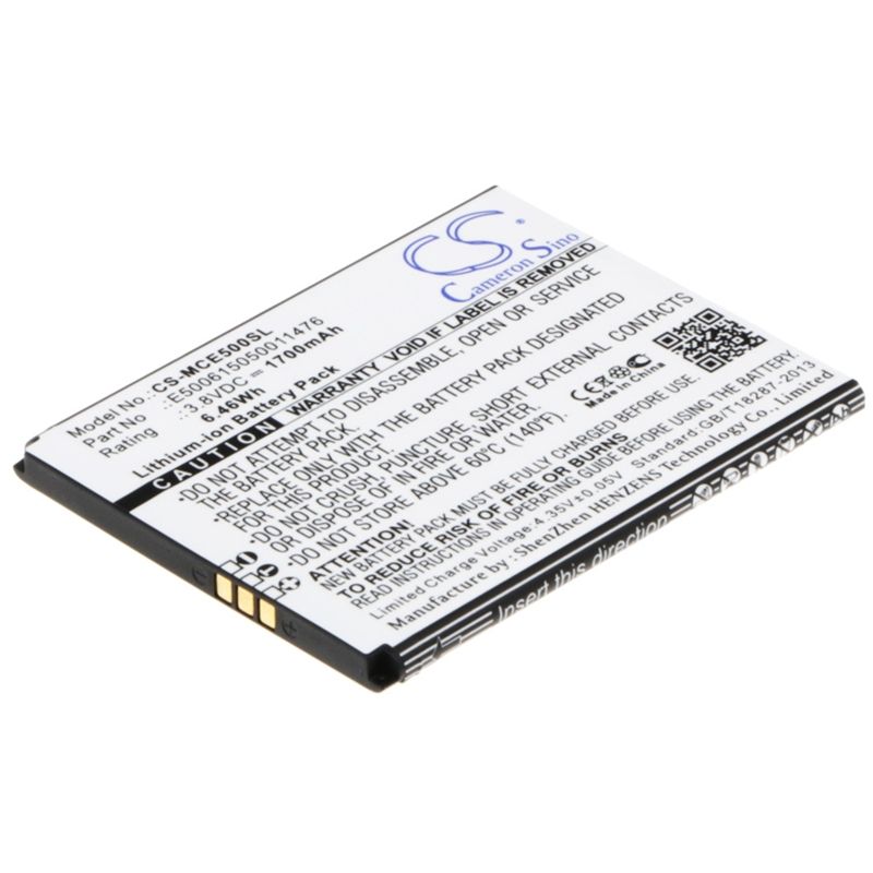 Li-ion Battery fits Mobistel, cynus e5, cynus e5 4g 3.8V, 1700mAh Mobile & SmartPhone Cameron Sino Technology Limited