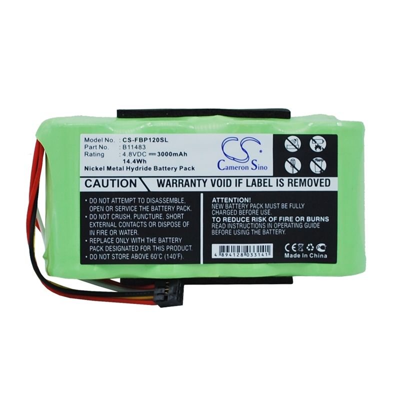 Ni-mh Battery Fits Fluke, Fluke 123 (firmware Below V2.0), Fluke 123s (firmware Below V2.0) 4.8v, 3000mah Equipment & Survey & Test Cameron Sino Technology Limited