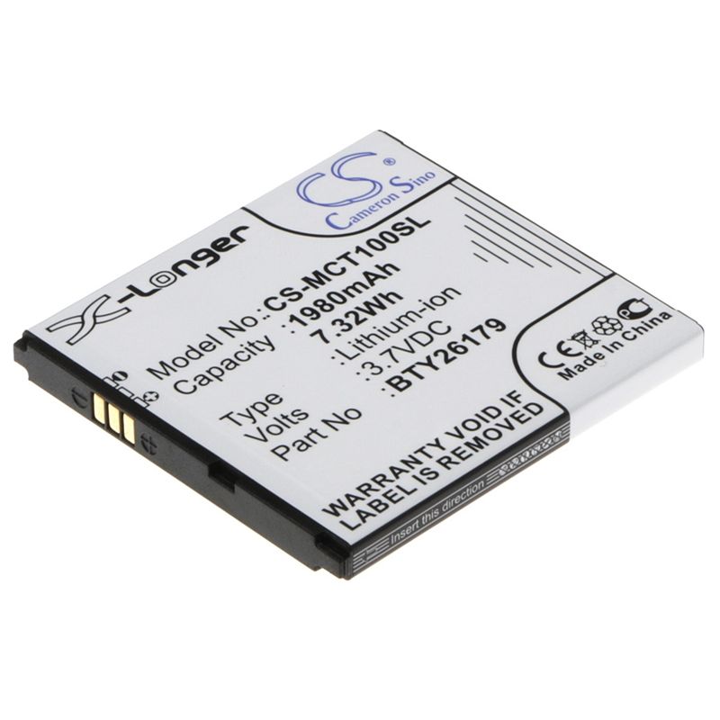 Li-ion Battery fits Mobistel, cynus t1 3.7V, 1980mAh Mobile & SmartPhone Cameron Sino Technology Limited