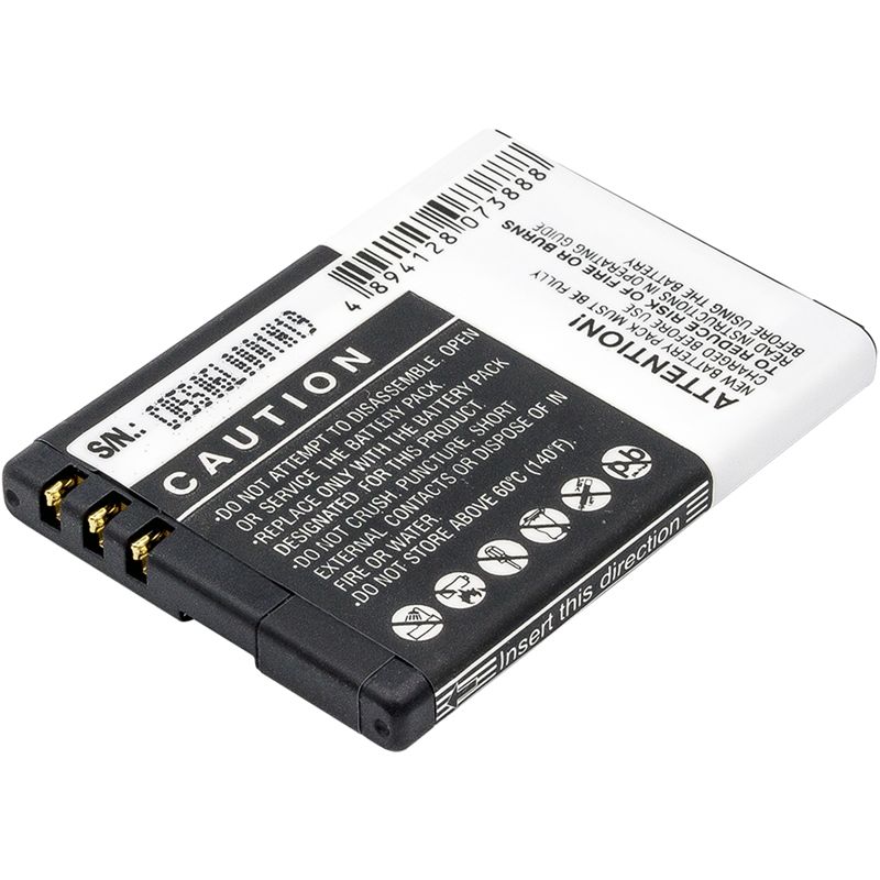 Li-ion Battery fits Mobistel, el460, el460 dual 3.7V, 700mAh Mobile & SmartPhone Cameron Sino Technology Limited (Suspended)