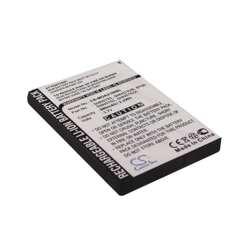 Li-ion Battery fits Motorola, a3100, c168i, c290 3.7V, 880mAh Mobile & SmartPhone Cameron Sino Technology Limited
