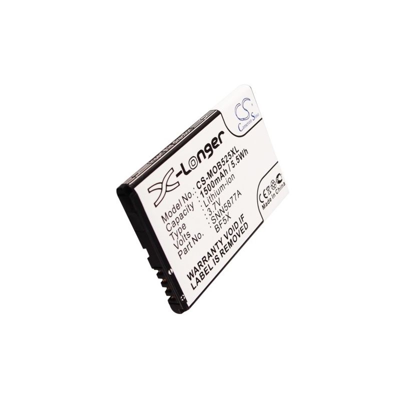 Li-ion Battery fits Motorola, bravo, defy, defy xt 3.7V, 1500mAh Mobile & SmartPhone Cameron Sino Technology Limited