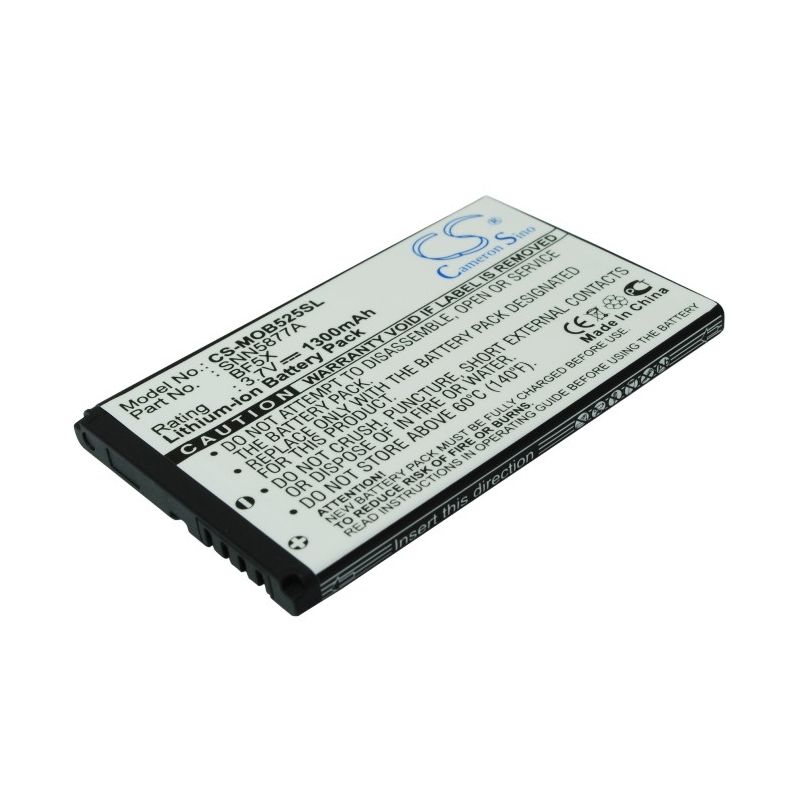 Li-ion Battery fits Motorola, bravo, defy, defy xt 3.7V, 1300mAh Mobile & SmartPhone Cameron Sino Technology Limited