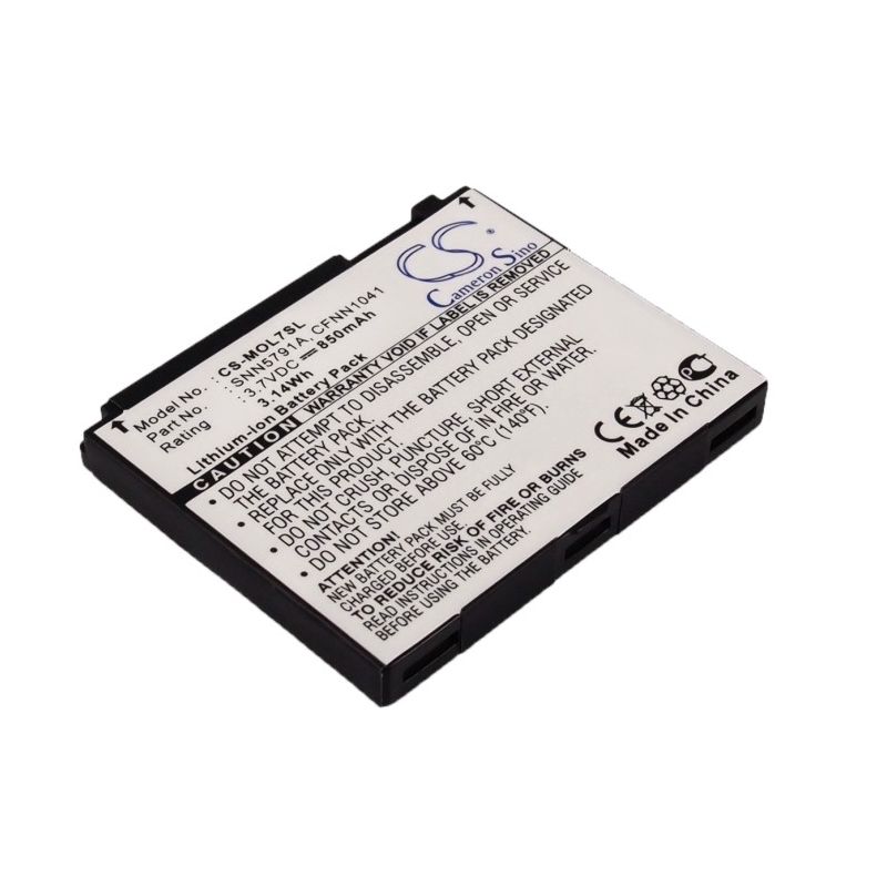 Li-ion Battery fits Motorola, c257, c261, e6 3.7V, 850mAh Mobile & SmartPhone Cameron Sino Technology Limited