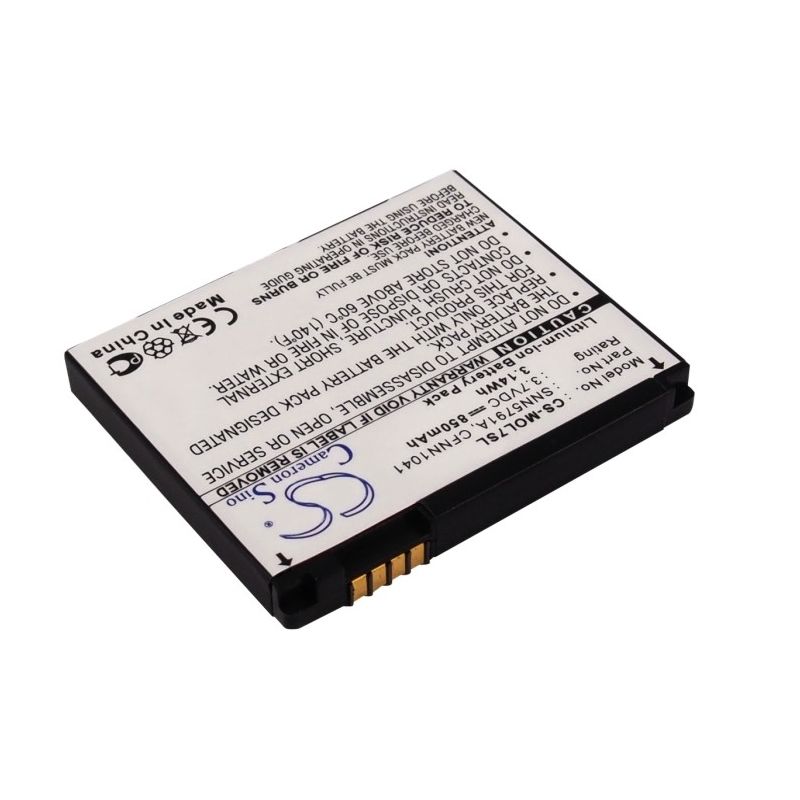 Li-ion Battery fits Motorola, c257, c261, e6 3.7V, 850mAh Mobile & SmartPhone Cameron Sino Technology Limited