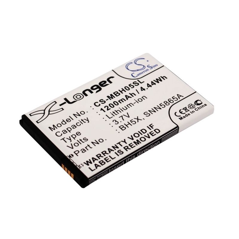 Li-ion Battery fits Motorola, daytona, droid x, droid x2 3.7V, 1200mAh Mobile & SmartPhone Cameron Sino Technology Limited