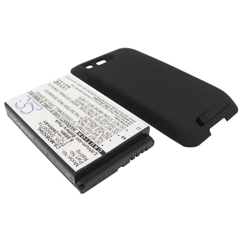Li-ion Battery fits Motorola, defy, mb520, mb525 3.7V, 2400mAh Mobile & SmartPhone Cameron Sino Technology Limited