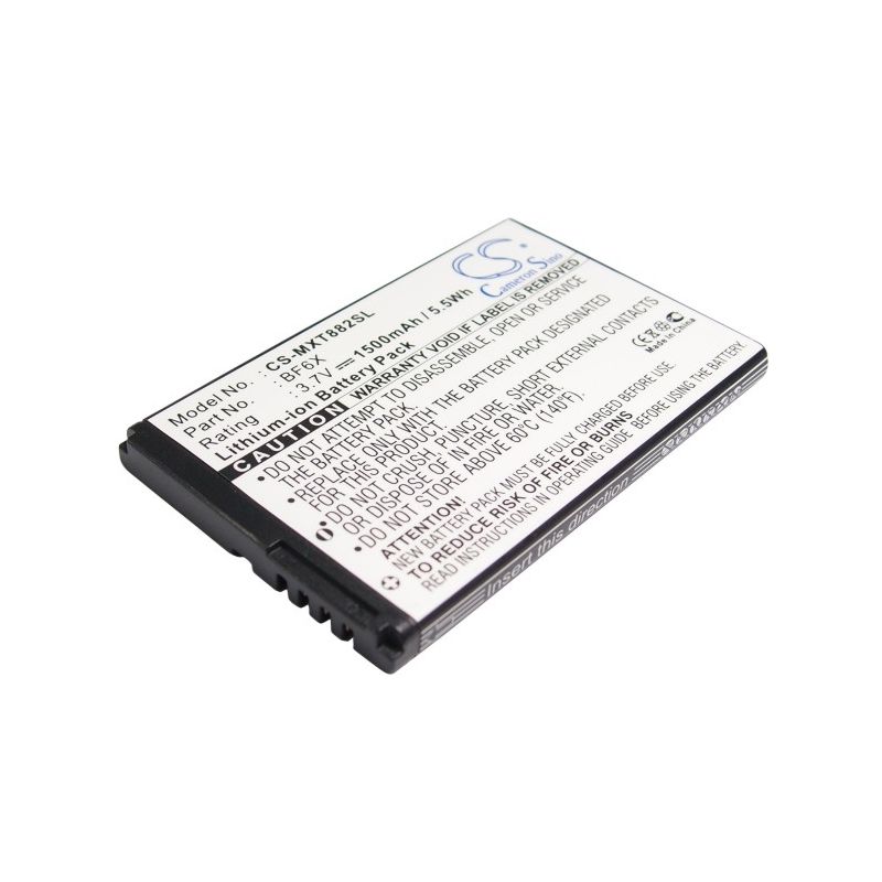 Li-ion Battery Fits Motorola, Domino +, Droid 3, Milestone 3 3.7v, 1500mah Mobile & SmartPhone Cameron Sino Technology Limited