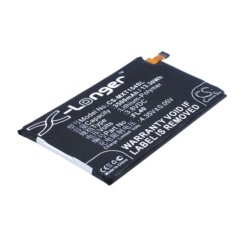 Li-polymer Battery Fits Motorola, Droid Maxx 2, Moto X 3a, Moto X 3a Dual 3.8v, 3500mah Mobile & SmartPhone Cameron Sino Technology Limited