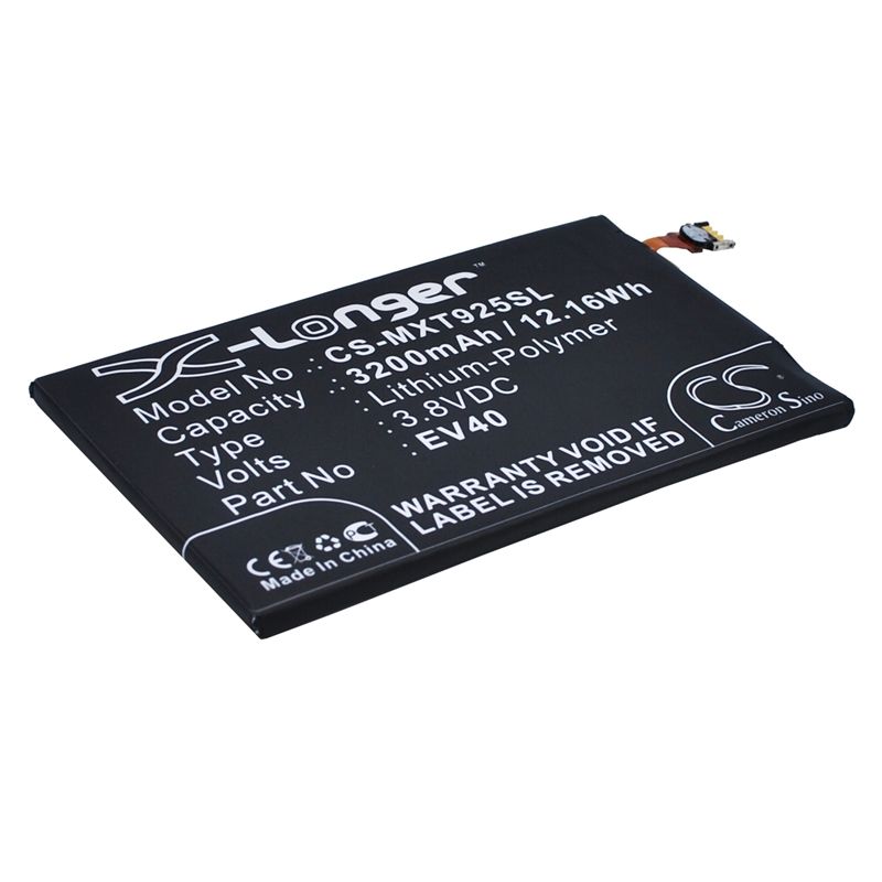Li-Polymer Battery fits Motorola, droid razr hd, droid razr maxx hd, xt926 3.8V, 3200mAh Mobile & SmartPhone Cameron Sino Technology Limited