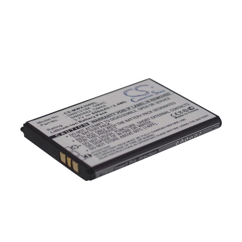 Li-ion Battery fits Motorola, ex210, ex211, gleam 3.7V, 650mAh Mobile & SmartPhone Cameron Sino Technology Limited