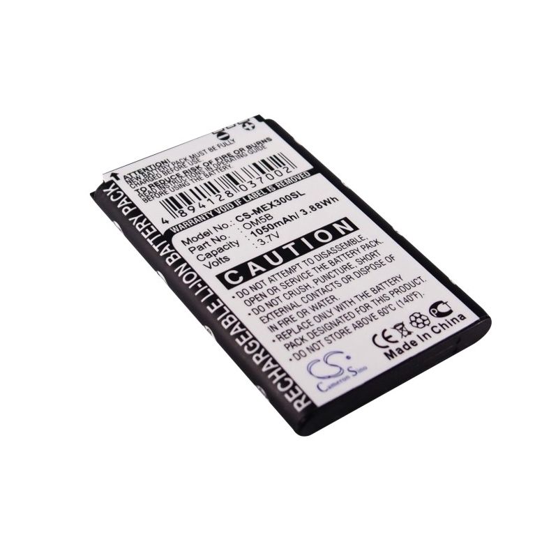 Li-ion Battery fits Motorola, ex300 3.7V, 1050mAh Mobile & SmartPhone Cameron Sino Technology Limited