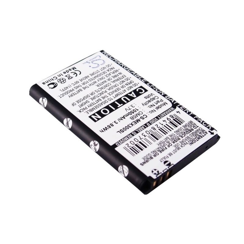 Li-ion Battery fits Motorola, ex300 3.7V, 1050mAh Mobile & SmartPhone Cameron Sino Technology Limited