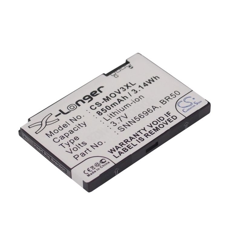 Li-ion Battery Fits Motorola, Flip P, Lifestyle 285, Pebl U6 3.7v, 850mah Mobile & SmartPhone Cameron Sino Technology Limited