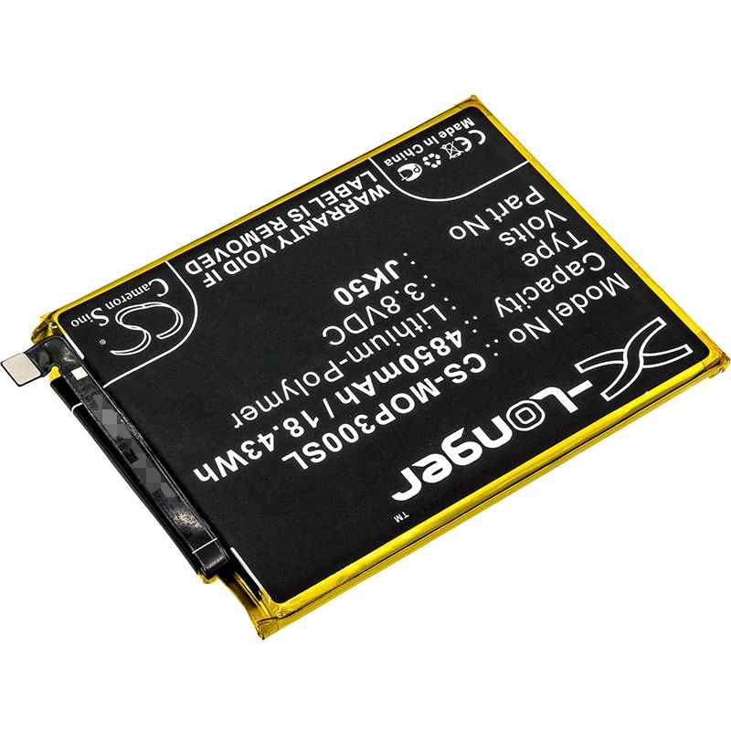 Li-Polymer Battery fits Motorola, g7 power, one power, p30 note 3.8V, 4850mAh Mobile & SmartPhone Cameron Sino Technology Limited