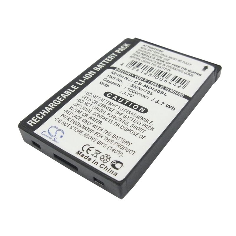 Li-ion Battery fits Motorola, i205, i215, i265 3.7V, 1000mAh Mobile & SmartPhone Cameron Sino Technology Limited