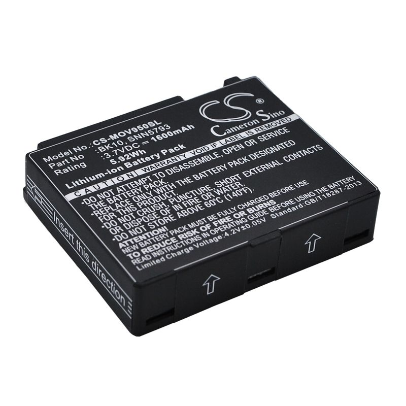 Li-ion Battery fits Motorola, i296, i335, i465 clutch 3.7V, 1600mAh Mobile & SmartPhone Cameron Sino Technology Limited