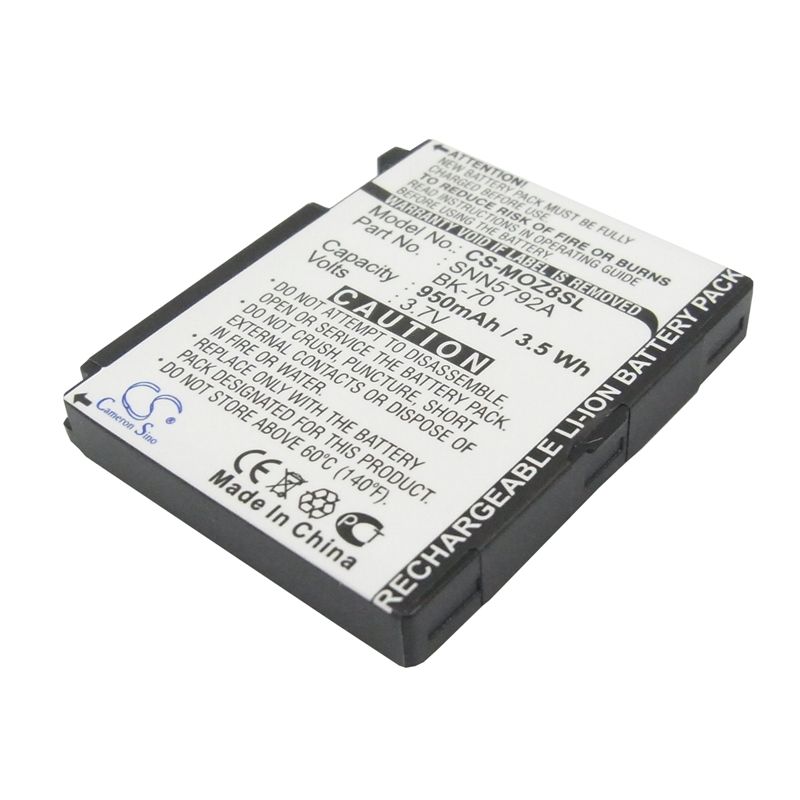 Li-ion Battery fits Motorola, i335, i876, ic402 3.7V, 950mAh Mobile & SmartPhone Cameron Sino Technology Limited