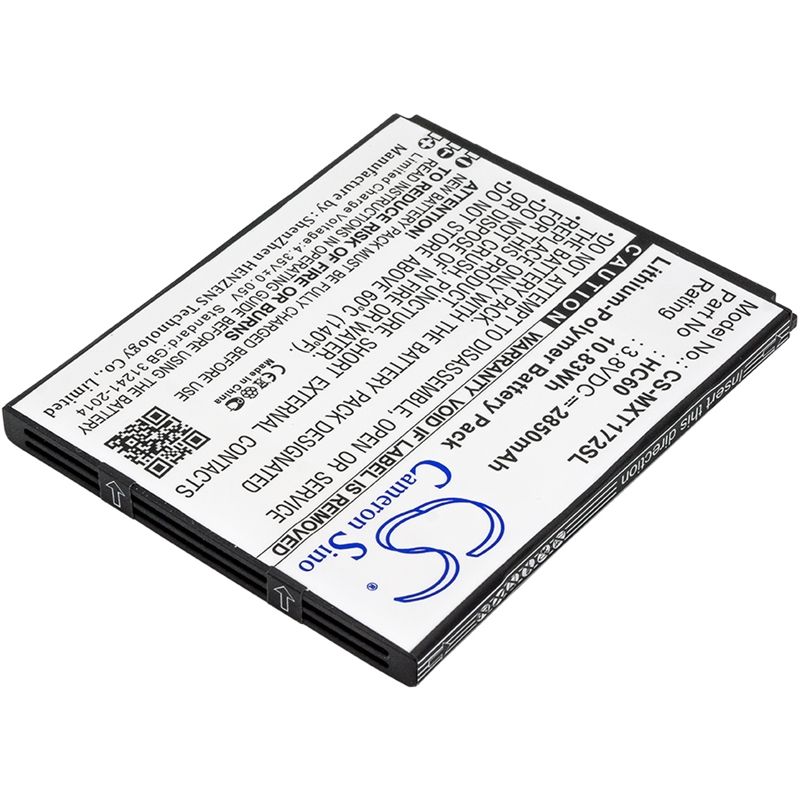 Li-Polymer Battery fits Motorola, moto c plus, moto c plus dual sim, xt1723 3.8V, 2850mAh Mobile & SmartPhone Cameron Sino Technology Limited