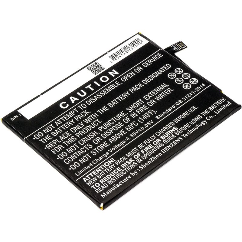 Li-polymer Battery Fits Motorola, Moto E4 Plus, Moto E5 Plus, Xt1765 3.8v, 4850mah Mobile & SmartPhone Cameron Sino Technology Limited