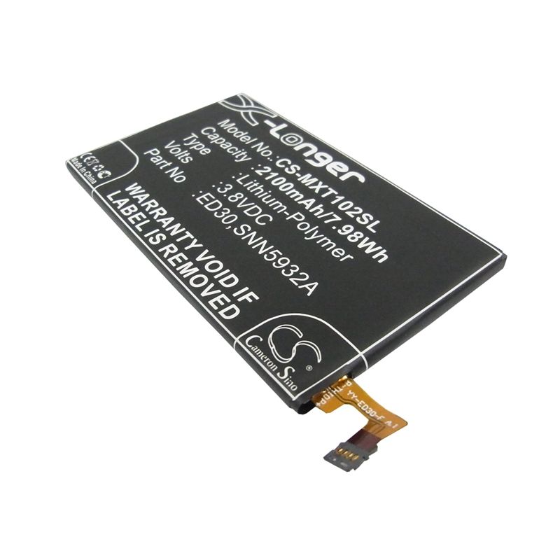 Li-polymer Battery Fits Motorola, Moto G, Moto G 2nd, Moto G 4g 3.8v, 2100mah Mobile & SmartPhone Cameron Sino Technology Limited