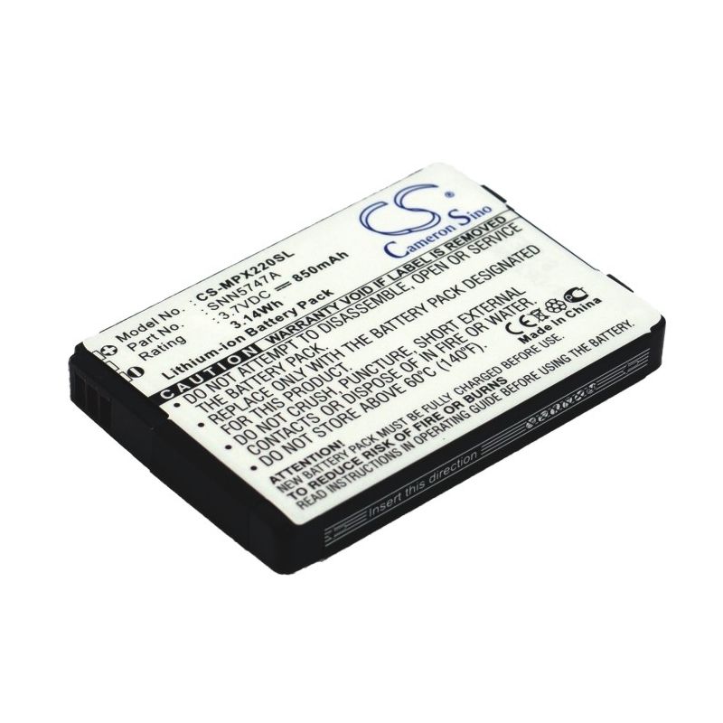 Li-ion Battery fits Motorola, mpx220 3.7V, 850mAh Mobile & SmartPhone Cameron Sino Technology Limited