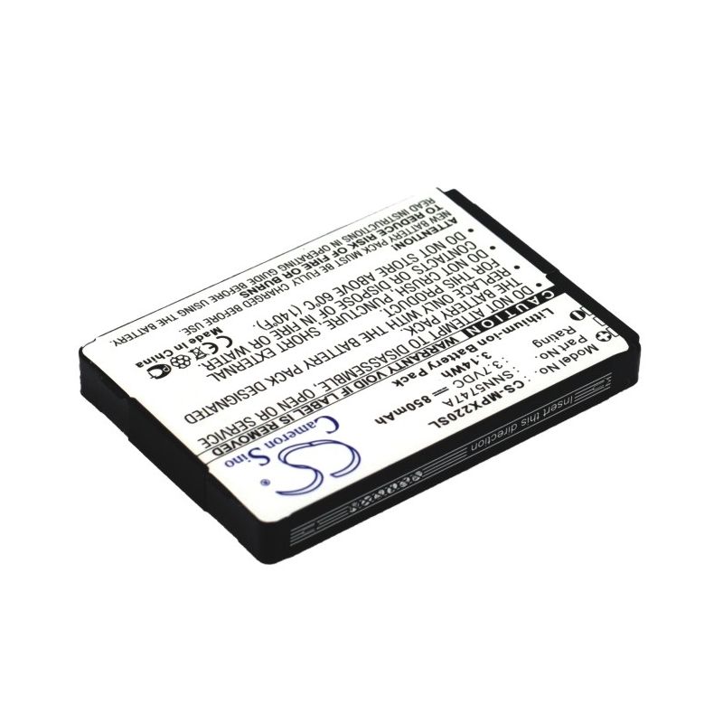 Li-ion Battery fits Motorola, mpx220 3.7V, 850mAh Mobile & SmartPhone Cameron Sino Technology Limited