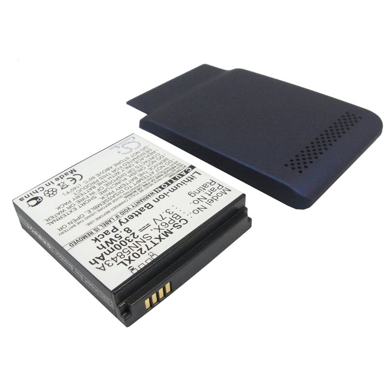 Li-ion Battery fits Motorola, xt720 3.7V, 2300mAh Mobile & SmartPhone Cameron Sino Technology Limited (Suspended)