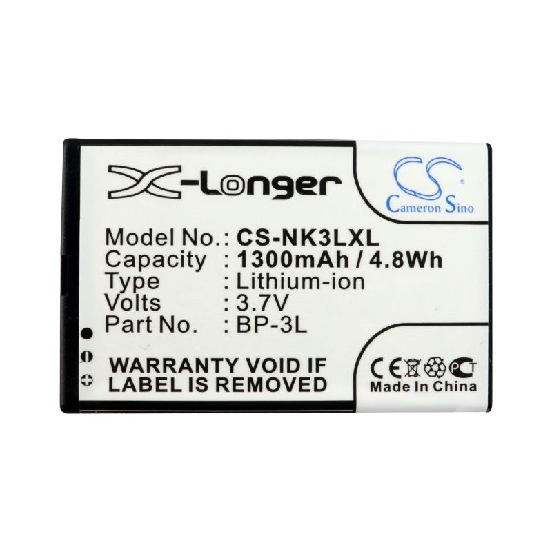 Li-ion Battery Fits Myphone,1080,9010, 9015tv 3.7v, 1300mah Mobile & SmartPhone Cameron Sino Technology Limited