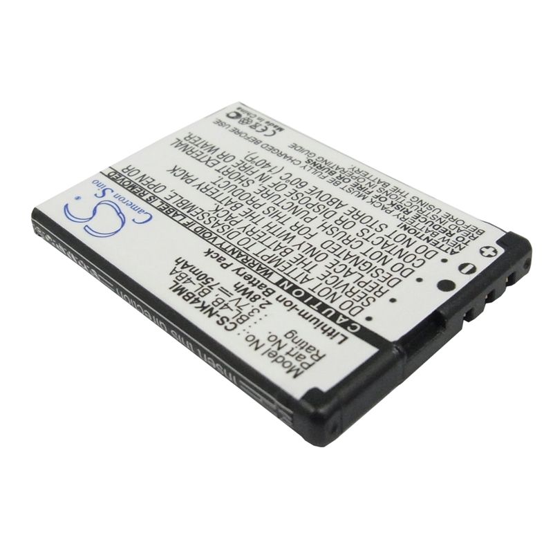 Li-ion Battery Fits Nokia,1606,2505,2630 3.7v, 750mah Mobile & SmartPhone Cameron Sino Technology Limited