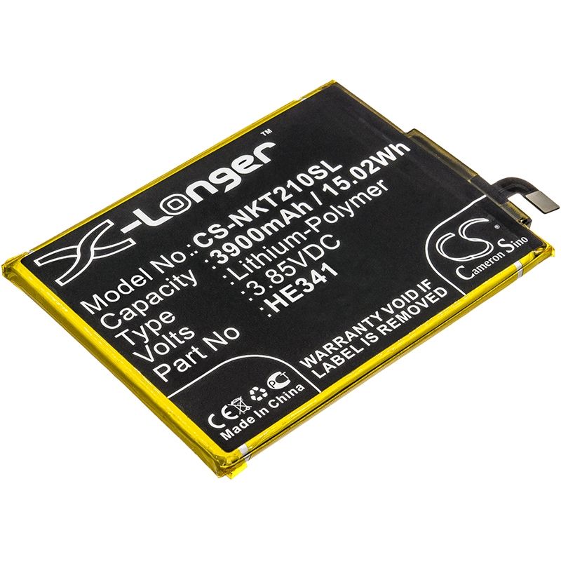 Li-Polymer Battery fits Nokia,2.1, ta-1029 3.85V, 3900mAh Mobile & SmartPhone Cameron Sino Technology Limited