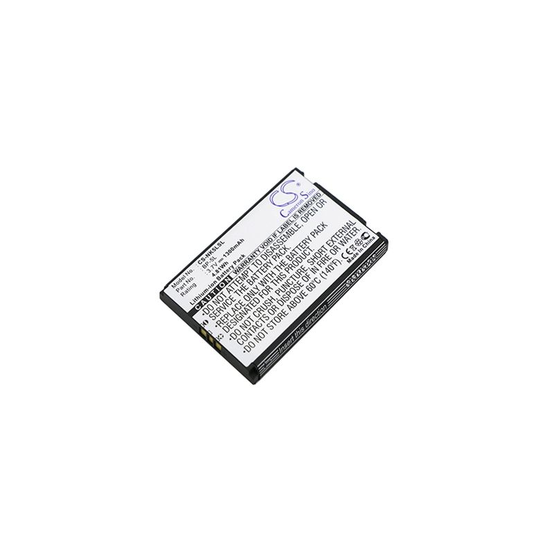 Li-ion Battery fits Nokia,770,7700,7710 3.7V, 1300mAh Mobile & SmartPhone Cameron Sino Technology Limited