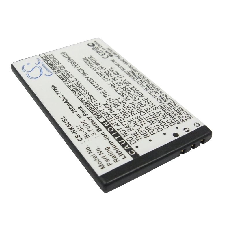 Li-ion Battery fits Nokia, 8800e, 8900e, 8900i 3.7V, 750mAh Mobile & SmartPhone Cameron Sino Technology Limited
