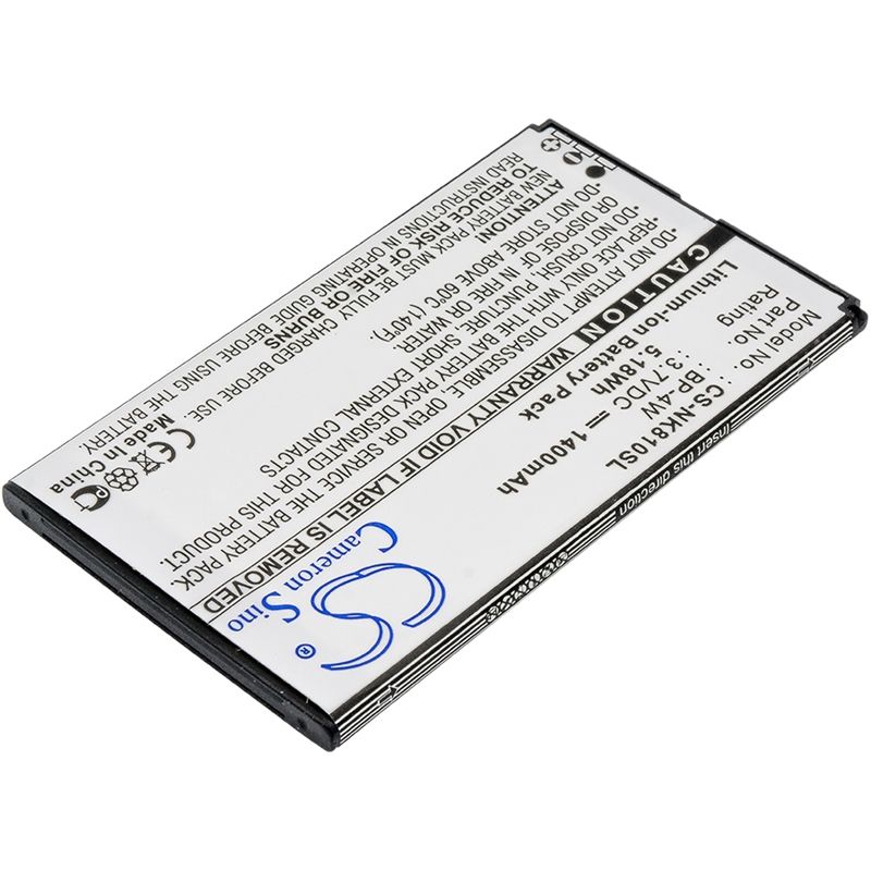 Li-ion Battery fits Nokia, lumia 810, lumia 822 3.7V, 1400mAh Mobile & SmartPhone Cameron Sino Technology Limited