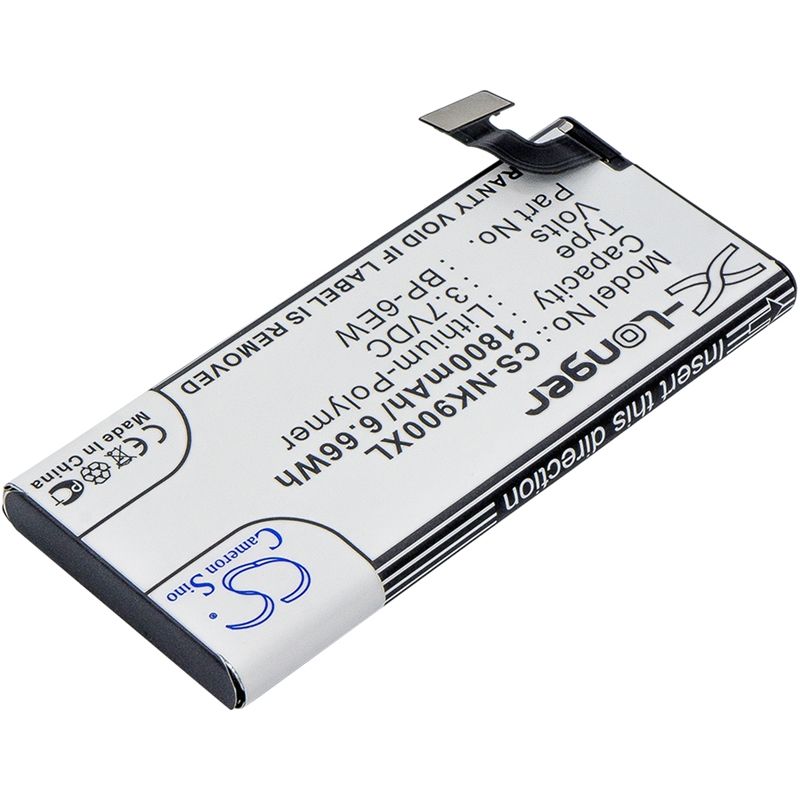 Li-Polymer Battery fits Nokia, lumia 900, lumia 900 4g lte 3.7V, 1800mAh Mobile & SmartPhone Cameron Sino Technology Limited