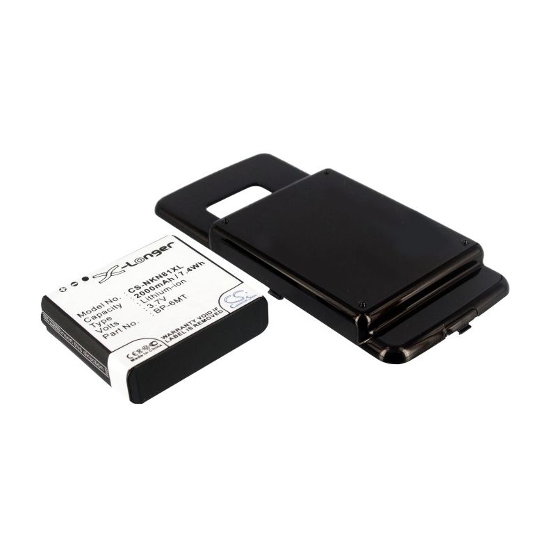Li-ion Battery fits Nokia, n81 3.7V, 2000mAh Communications Cameron Sino Technology Limited (Suspended)