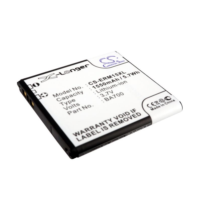 Li-ion Battery Fits Ntt Docomo, So-01c, So-05d, Sony Ericsson 3.7v, 1550mah Communications Cameron Sino Technology Limited