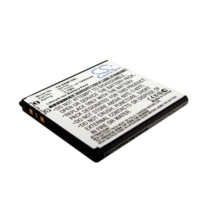 Li-ion Battery fits Ntt docomo, so-01c, so-05d, sony ericsson 3.7V, 1000mAh Mobile & SmartPhone Cameron Sino Technology Limited