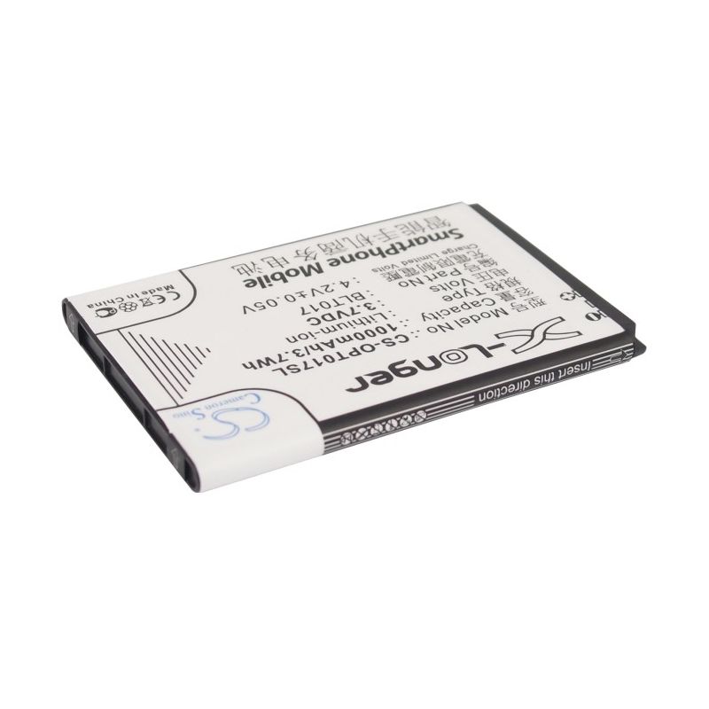 Li-ion Battery fits Oppo, a613, a615, a617 3.7V, 1000mAh Communications Cameron Sino Technology Limited (Suspended)