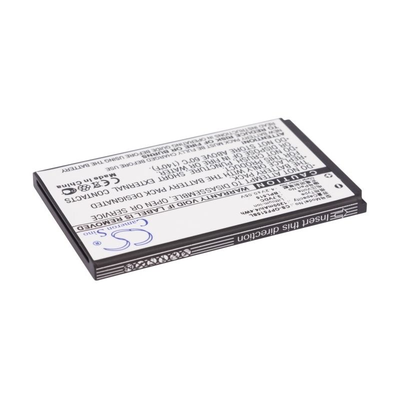 Li-ion Battery fits Oppo, f15, r801, t15 3.7V, 1200mAh Mobile & SmartPhone Cameron Sino Technology Limited