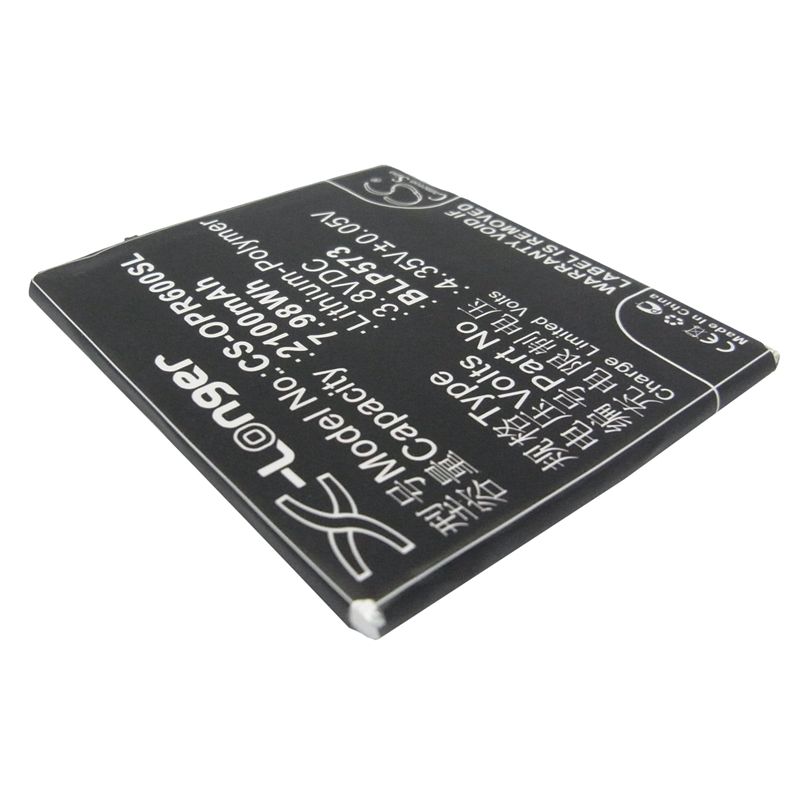 Li-Polymer Battery fits Oppo, n1 mini, n5111, n5116 3.8V, 2100mAh Mobile & SmartPhone Cameron Sino Technology Limited