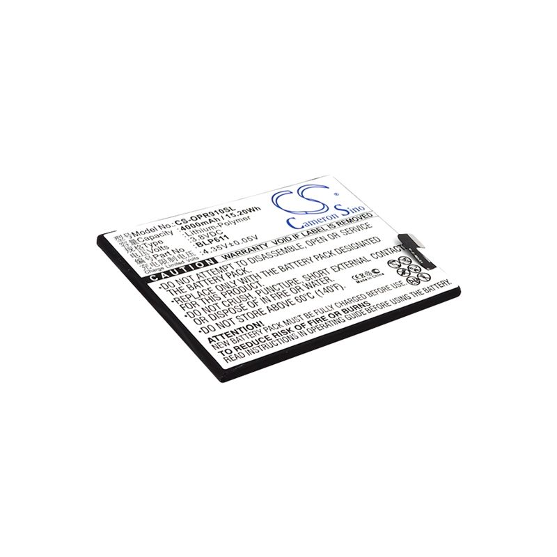 Li-Polymer Battery fits Oppo, r9 plus, r9 plus dual sim, r9 plusm a 3.8V, 4000mAh Communications Cameron Sino Technology Limited (Suspended)