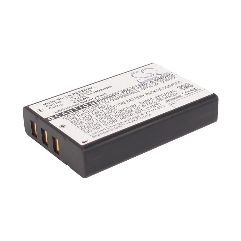 Li-ion Battery fits Panasonic, toughbook cf-p2 3.7V, 1800mAh Barcode Scanner Cameron Sino Technology Limited