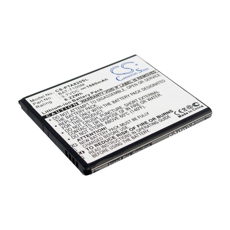 Li-ion Battery fits Pantech, a800s, a810k, a810s 3.7V, 1700mAh Communications Cameron Sino Technology Limited (Suspended)