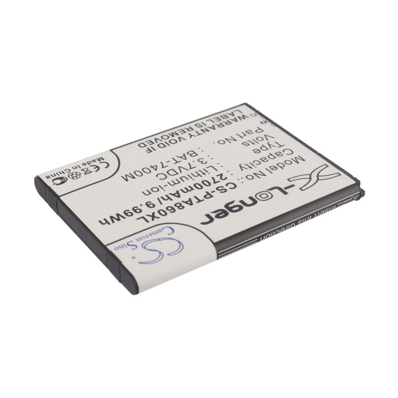 Li-ion Battery fits Pantech, a860s 4g, im-a860, im-a860k 3.7V, 2700mAh Mobile & SmartPhone Cameron Sino Technology Limited