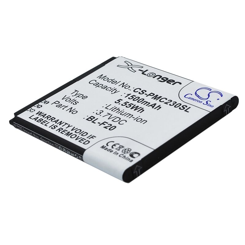 Li-ion Battery fits Phicomm, c230, c230v, c230w 3.7V, 1500mAh Communications Cameron Sino Technology Limited