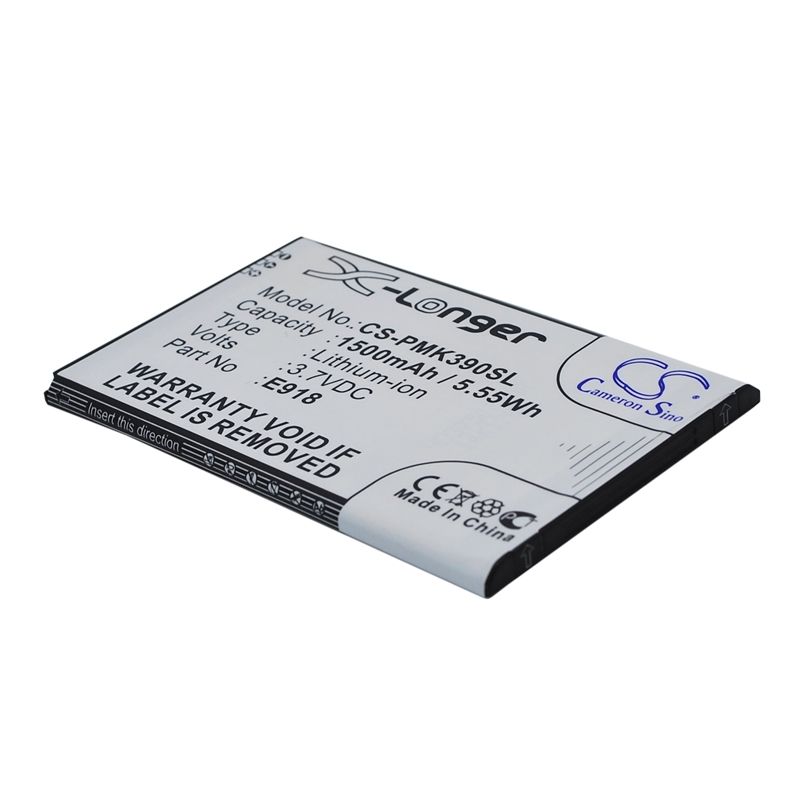 Li-ion Battery fits Phicomm, i310v, k390v 3.7V, 1500mAh Communications Cameron Sino Technology Limited (Suspended)