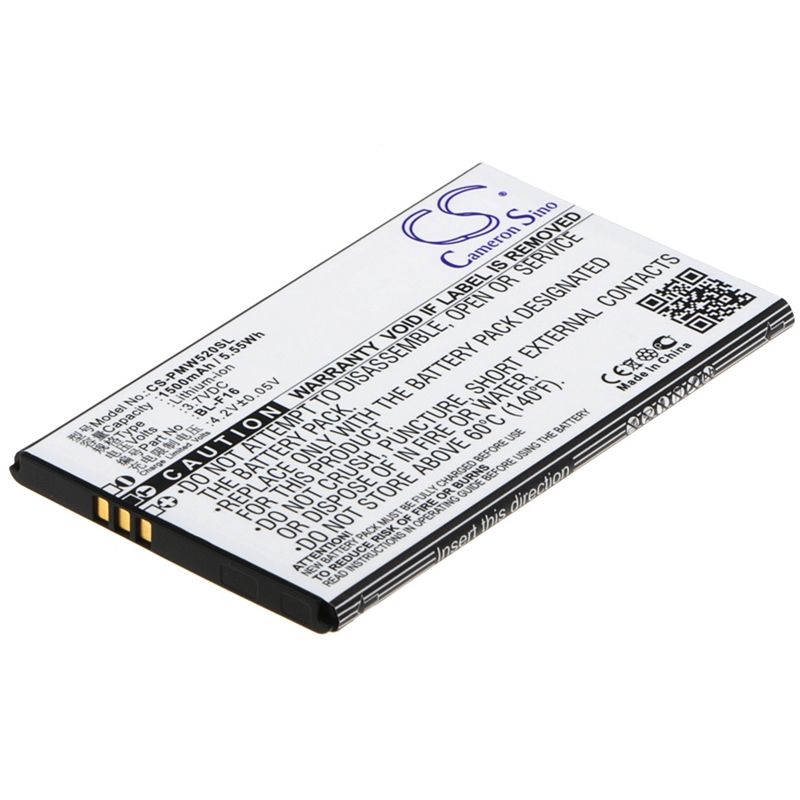 Li-ion Battery fits Phicomm, w520cn 3.7V, 1500mAh Communications Cameron Sino Technology Limited (Suspended)
