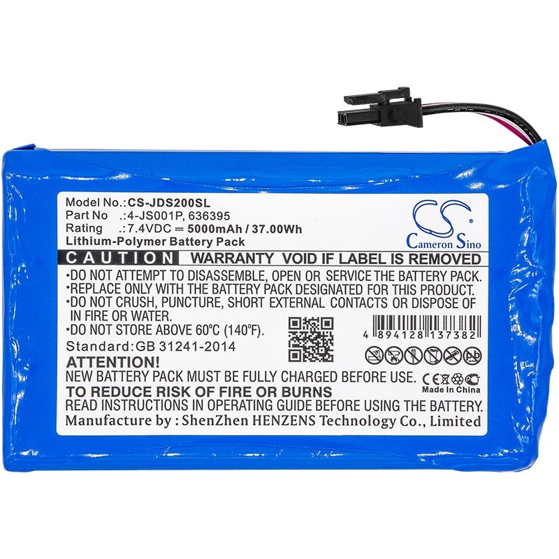 Li-Polymer Battery fits Jdsu, Smart Otdr, Viavi Mts-2000, 7.4V, 5000mAh Equipment & Survey & Test Cameron Sino Technology Limited