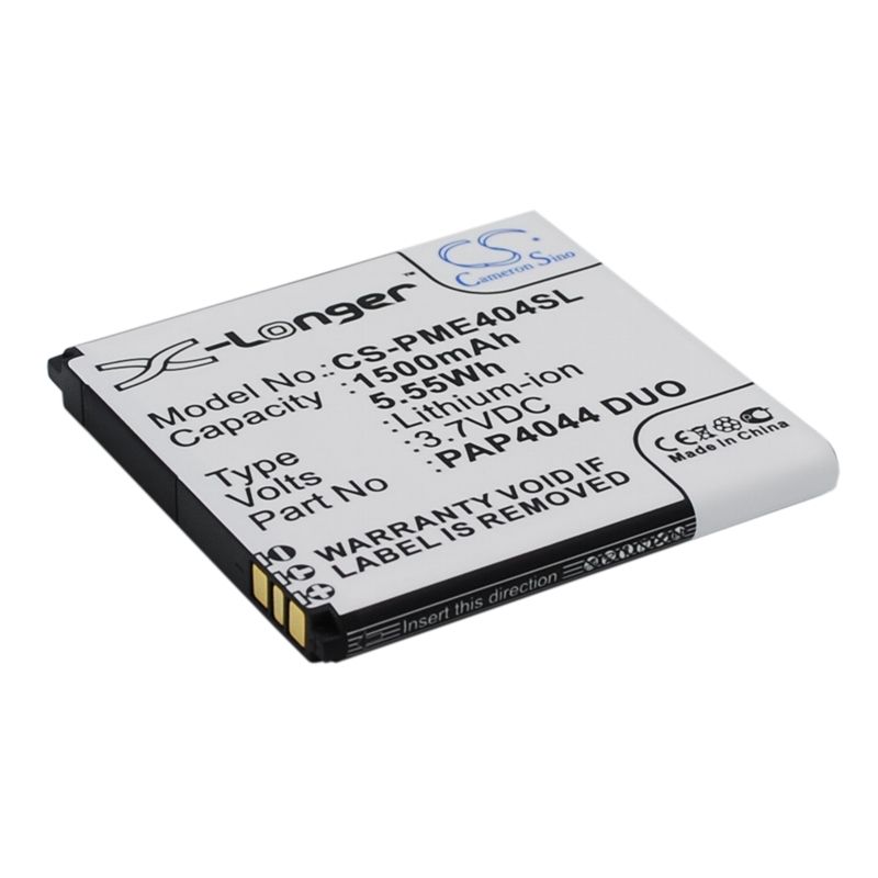 Li-ion Battery fits Prestigio, multiphone 4044 duo 3.7V, 1500mAh Mobile & SmartPhone Cameron Sino Technology Limited